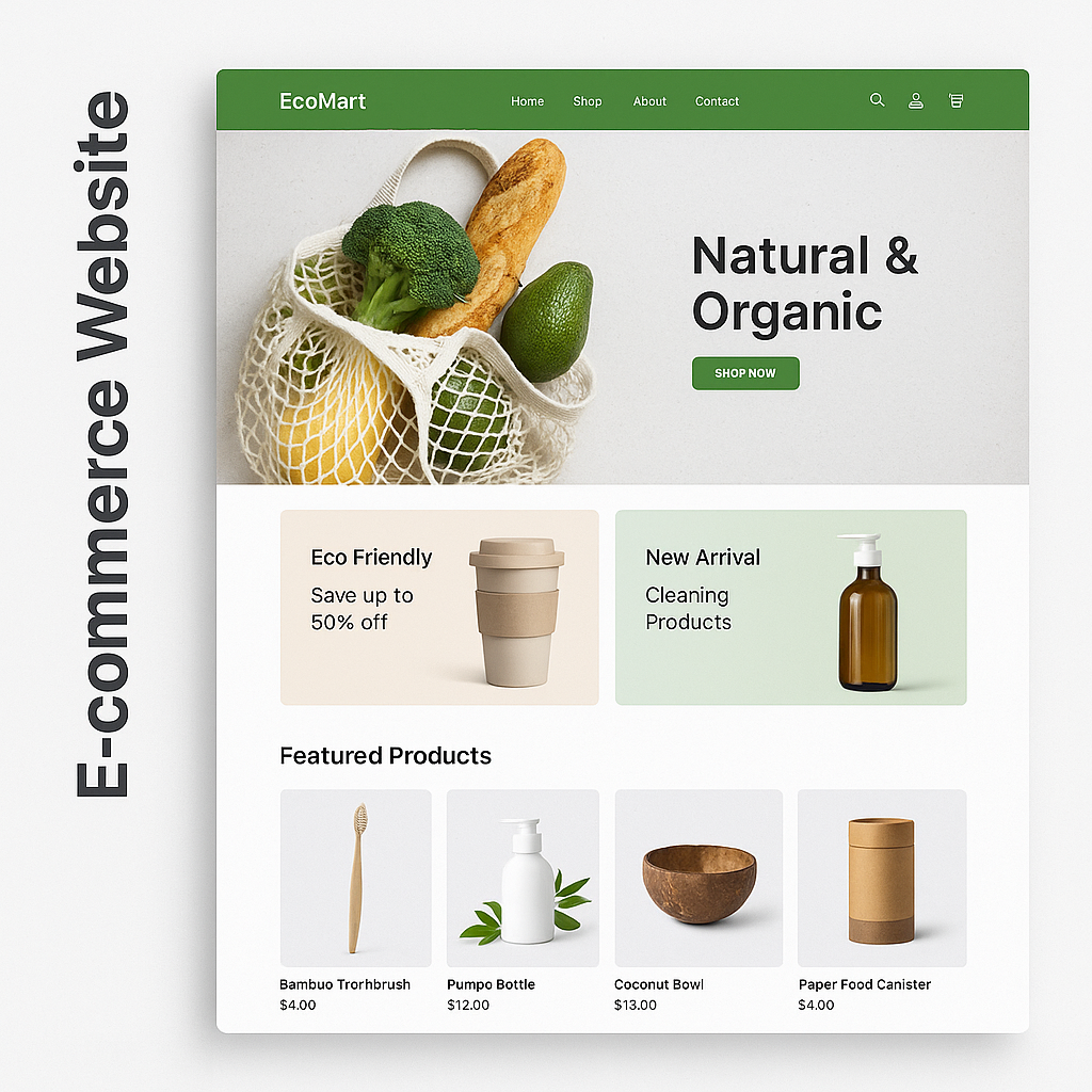 EcoMart – E-commerce Website