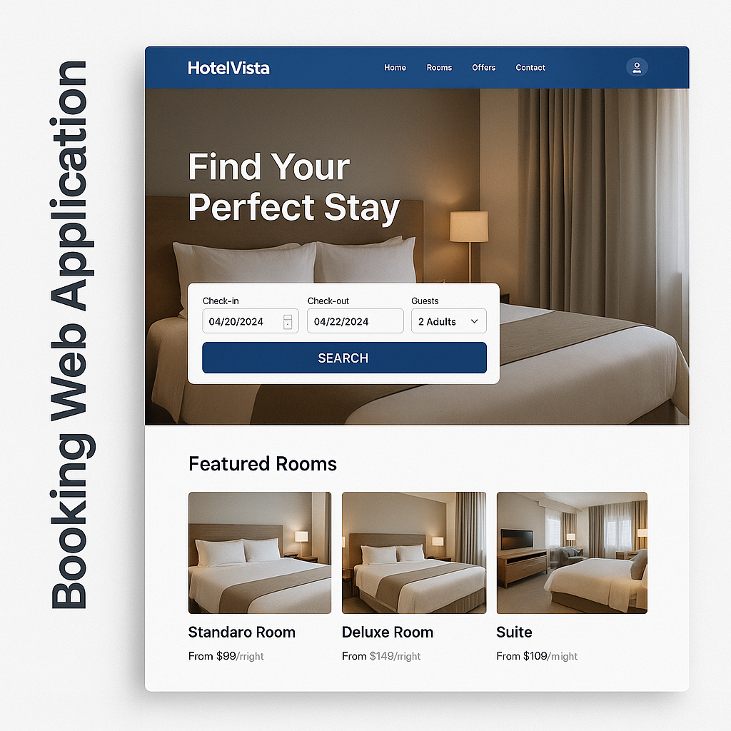 HotelVista – Booking Web Application